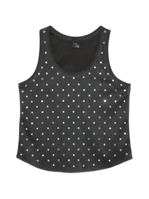 PINKO studded tank top - Black - zdjęcie produktu nr 1