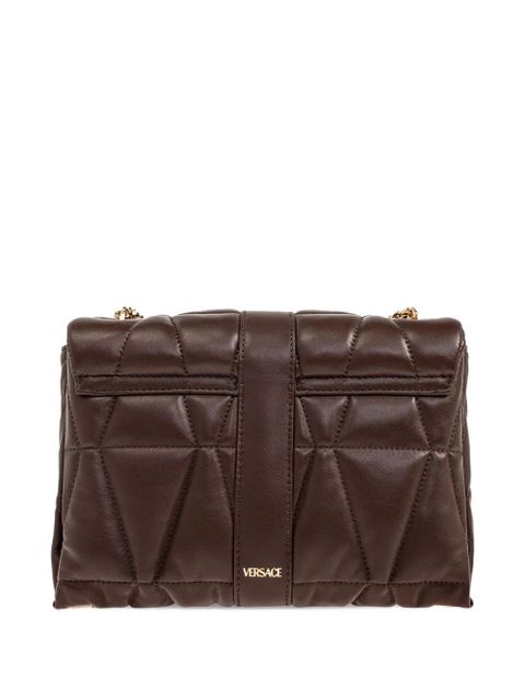 Versace mini Kleio quilted shoulder bag - Brown - zdjęcie produktu nr 2