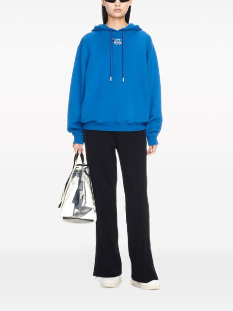 Off-White logo-band track pants - Black - zdjęcie produktu nr 2