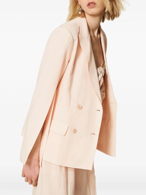 TWINSET double-breasted blazer - Pink
