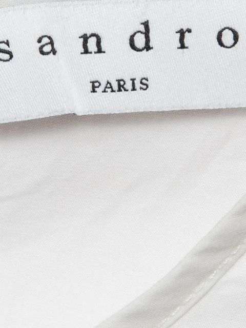 SANDRO cotton top - White - zdjęcie produktu nr 2