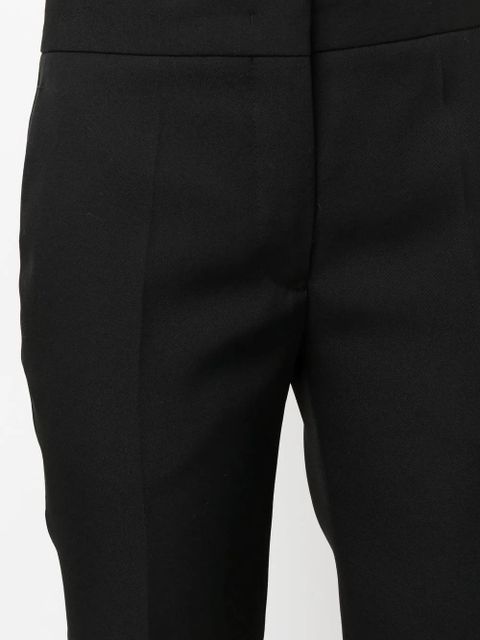 Jil Sander straight-leg wool trousers - Black