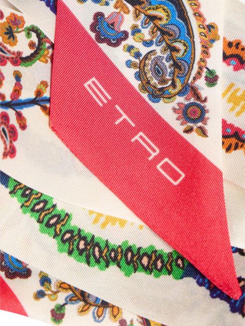 ETRO paisley floral silk scarf - Neutrals - zdjęcie produktu nr 2