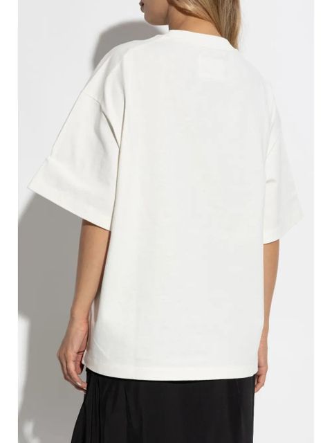 Jil Sander logo-print cotton t-shirt - White