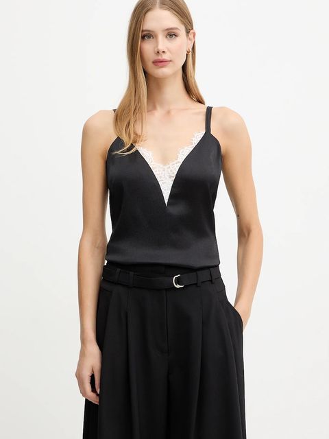 Morgan top damska kolor czarny gładka OLAF - zdjęcie produktu nr 1