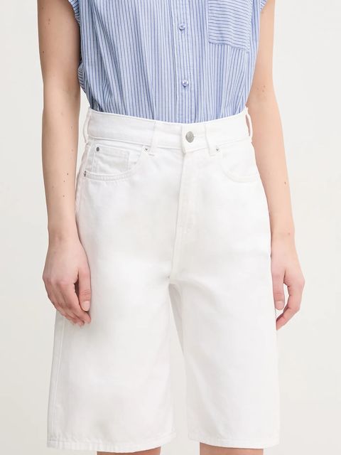 Pepe Jeans szorty jeansowe BERMUDA SHORT UHW WHT - zdjęcie produktu nr 1