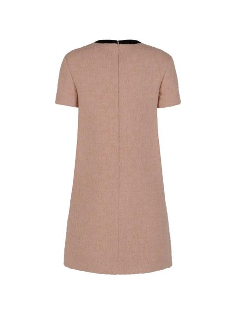 Valentino Garavani bow-appliqué pocket mini dress - Pink - zdjęcie produktu nr 2