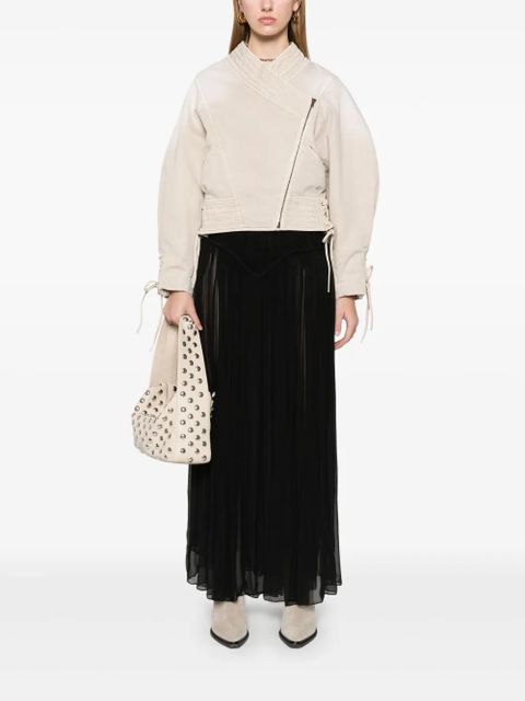 ISABEL MARANT Rolande maxi skirt - Black