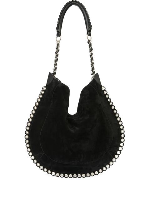 ISABEL MARANT Oskan studded shoulder bag - Black - zdjęcie produktu nr 1
