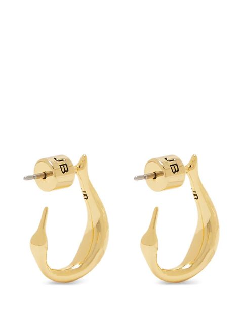 Jenny Bird stud hoop earrings - Gold - zdjęcie produktu nr 2