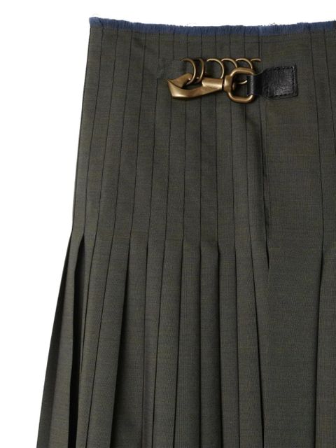 Burberry maxi kilt - Grey