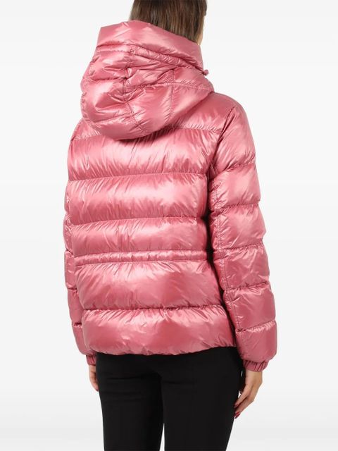 Moncler hodded puffer jacket - Pink