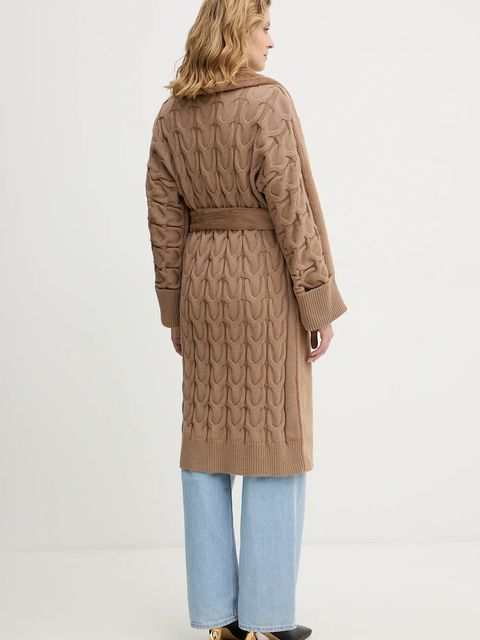 Guess płaszcz LUCREZIA kolor beżowy W5BL63 W4200