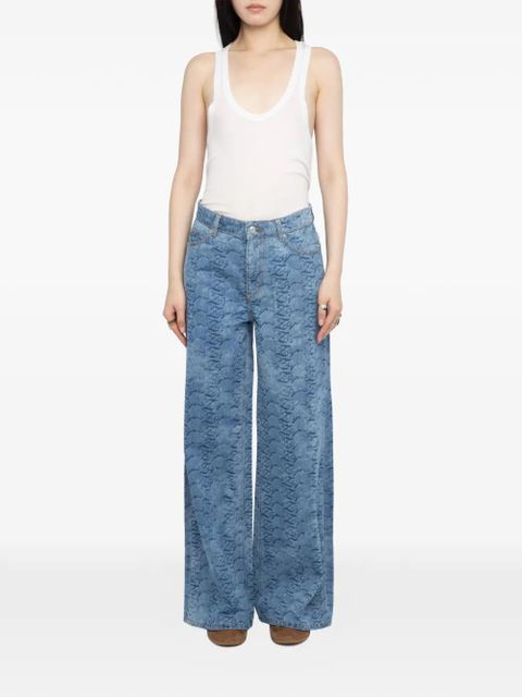 Zadig&Voltaire printed jeans - Blue - zdjęcie produktu nr 2