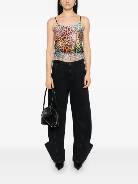 Diesel T-Zaza-Q1 tank top - Orange - zdjęcie produktu nr 2