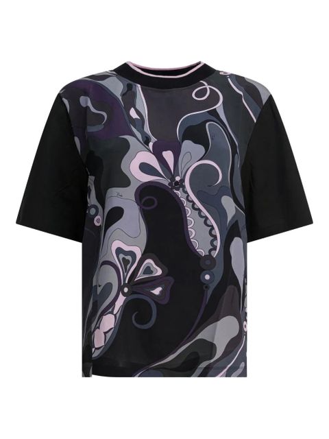 PUCCI printed short-sleeve T-shirt - Black - zdjęcie produktu nr 1