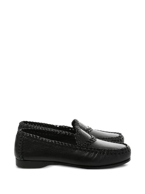 Hereu braided loafers - Black