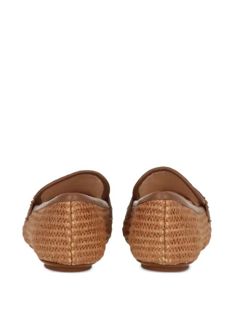 Gianvito Rossi penny-slot loafers - Neutrals