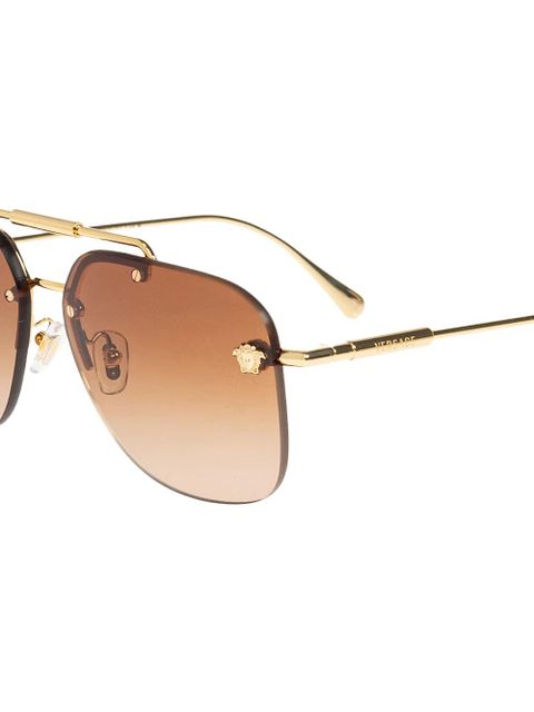 Versace Eyewear Medusa pilot sunglasses - Gold