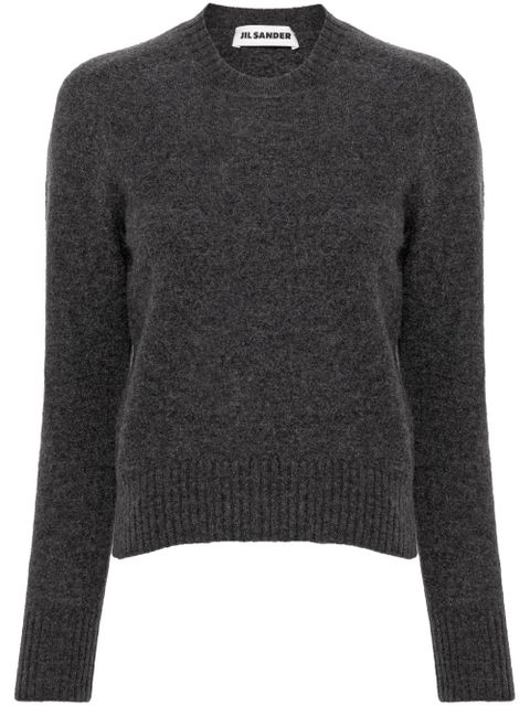 Jil Sander mélange wool jumper - Grey - zdjęcie produktu nr 1