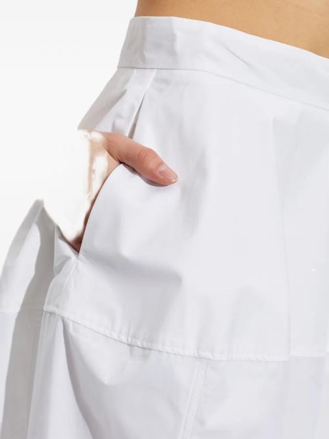 Róhe pocket midi skirt - White