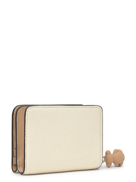 Tous portfel Doble Audree damski kolor beżowy 2002360501 - zdjęcie produktu nr 2