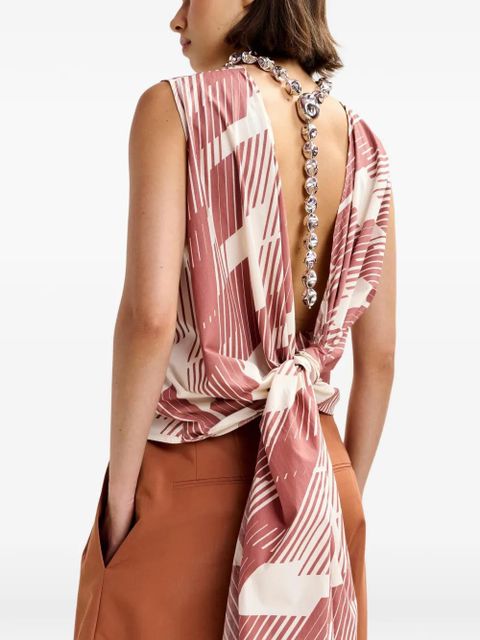 Essentiel Antwerp beaded hammered necklace - Silver - zdjęcie produktu nr 2