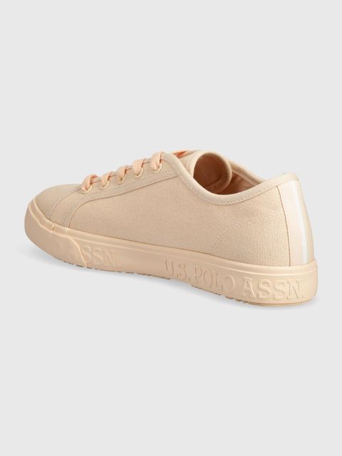 U.S. Polo Assn. tenisówki MAREW damskie kolor pomarańczowy MAREW005W 4C3