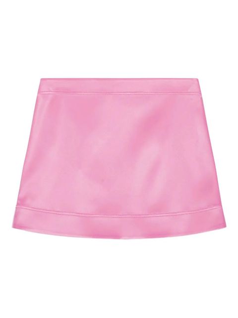 GANNI satin mini skirt - Pink - zdjęcie produktu nr 1
