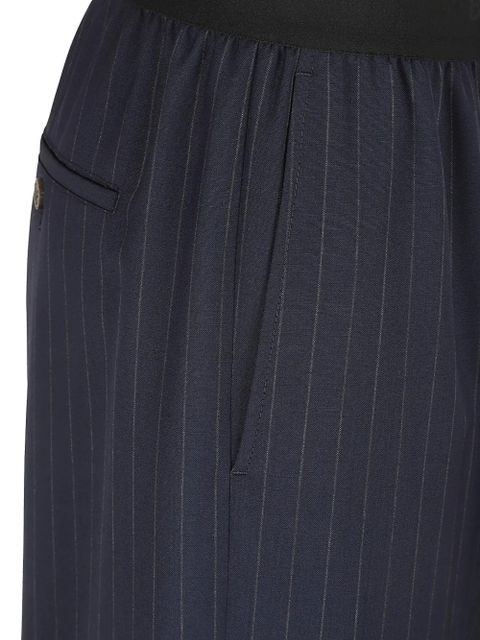 Balenciaga pinstripe trousers - Blue