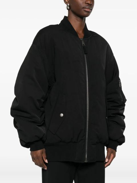 Dolce & Gabbana zip-fastening bomber jacket - Black