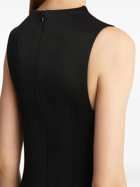 KHAITE Shoshanna bustier-shape maxi dress - Black