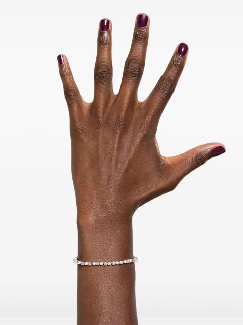 Swarovski Matrix crystal pearl bracelet - Silver - zdjęcie produktu nr 2