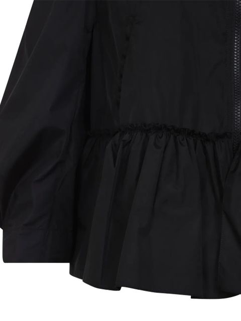 Simone Rocha puff-sleeve hooded jacket - Black