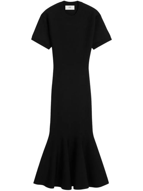 AMI Paris Godet dress - Black - zdjęcie produktu nr 1