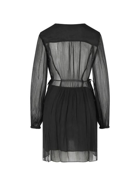 ISABEL MARANT v-neck button dress - Black - zdjęcie produktu nr 2