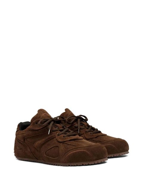 Axel Arigato Slow Runner layered suede sneakers - Brown