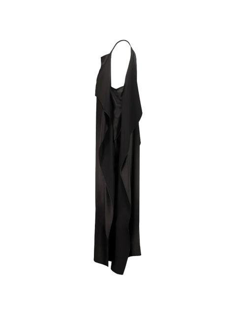 The Row ruffled maxi dress - Black - zdjęcie produktu nr 2