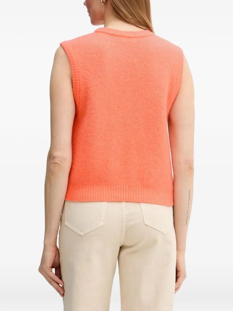 American Vintage Vitow knitted vest - Orange