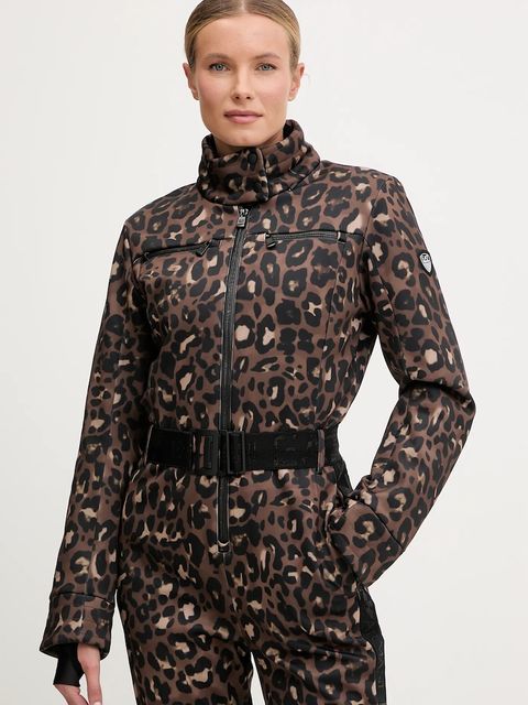 EA7 Emporio Armani kombinezon narciarski kolor brązowy AF13891.7W000389