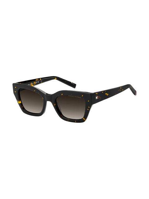 Tommy Hilfiger okulary przeciwsłoneczne damskie kolor czarny TH 2264/S