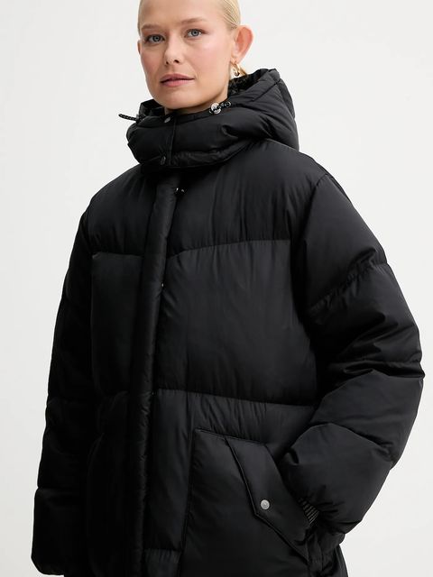 Levi's kurtka puchowa kolor czarny zimowa 003HB - zdjęcie produktu nr 2