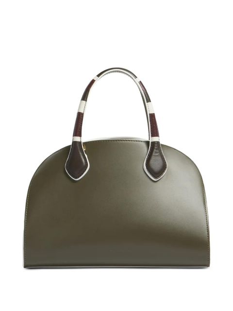Marni contrast-trim leather mini bag - Green - zdjęcie produktu nr 1
