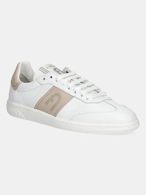 Furla sneakersy skórzane Twist Lace-Up Sneaker - zdjęcie produktu nr 1