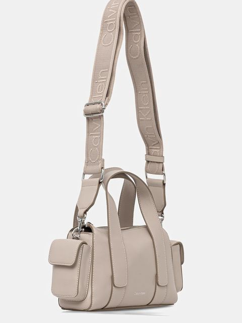 Calvin Klein torebka kolor beżowy LV04F3291G