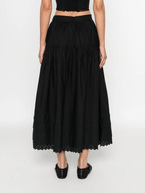 DÔEN Sebastiane maxi skirt - Black