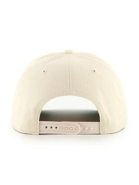 47 brand czapka z daszkiem MLB New York Yankees kolor beżowy z aplikacją B-DMOND17GWP-NT