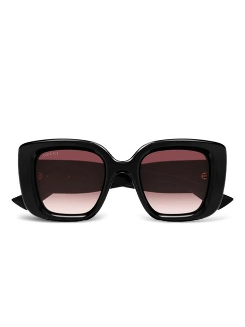 Gucci Eyewear square-frame sunglasses - Black - zdjęcie produktu nr 1