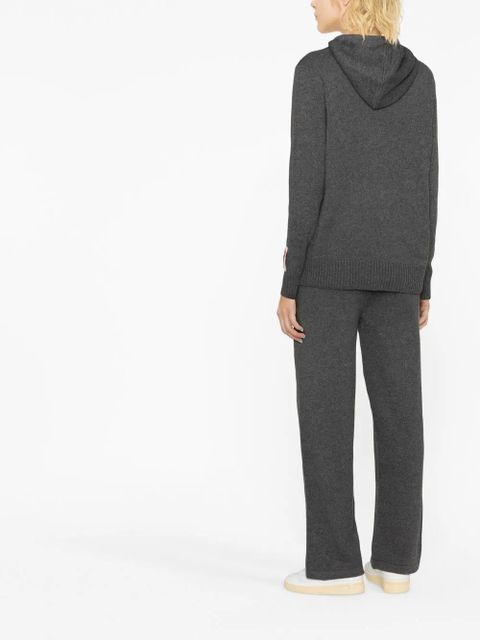 Golden Goose cashmere knitted hoodie - Grey