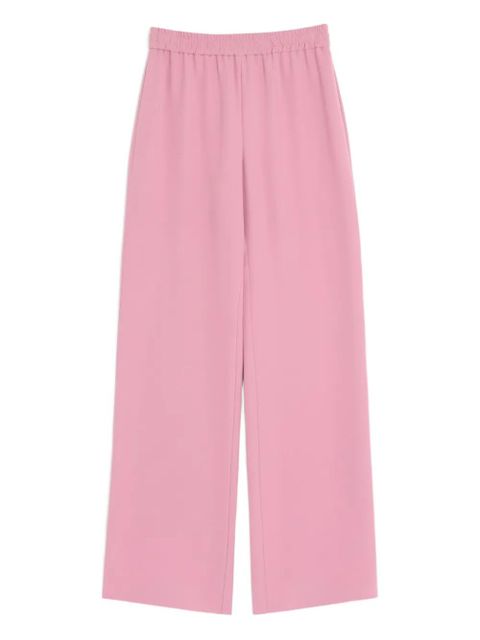 Valentino Garavani Cady Couture elasticated-waistband trousers - Pink